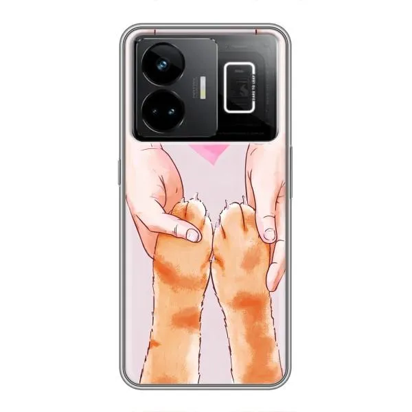 Чохол з принтом «Любовь до котиків» для Realme GT3 Чохол з принтом «Любовь до котиків» для Realme GT3
