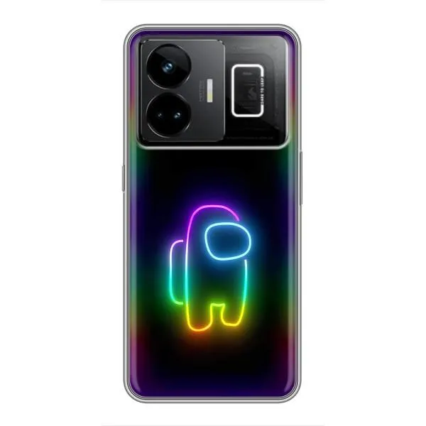 Чехол с принтом «Яркий скин» для Realme GT3