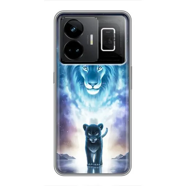 Чехол с принтом «Маленький лев» для Realme GT3