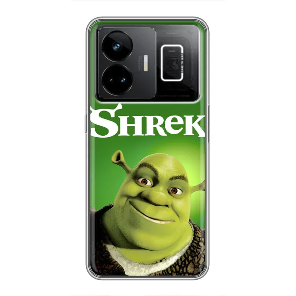 Чехол с принтом «Улыбающийся Шрек» для Realme GT3