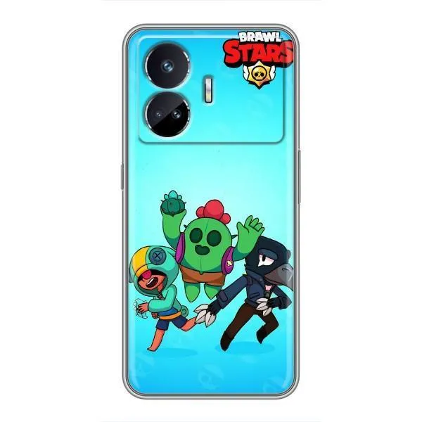 Чехол с принтом «Трио героев» для Realme GT5