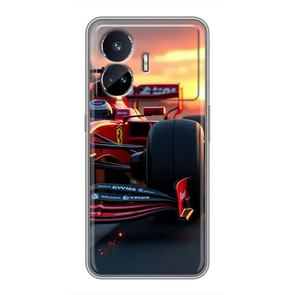 Чехол с принтом «Макларен на закате» для Realme GT5