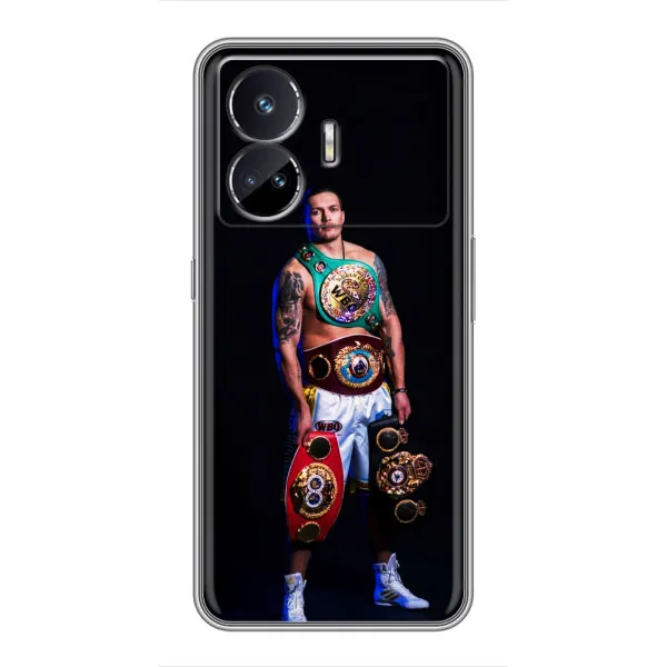 Чехол с принтом «Усик с поясами» для Realme GT5