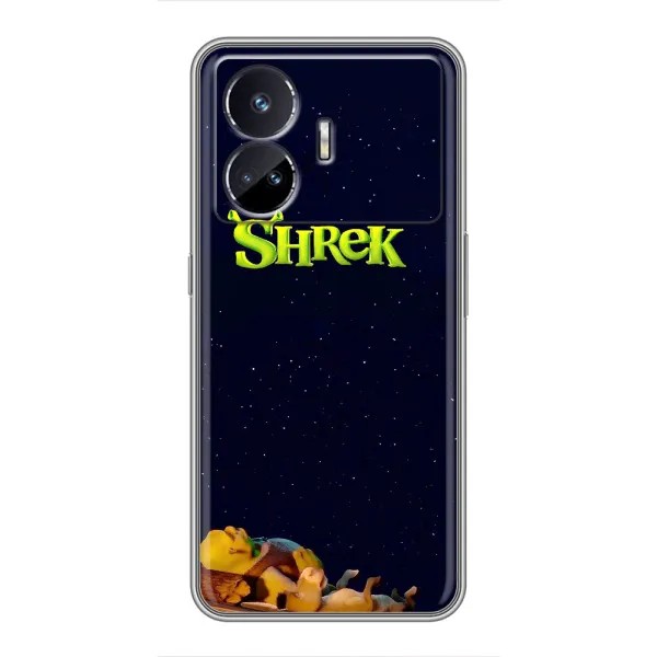 Чехол с принтом «Отдыхающий Шрек» для Realme GT5