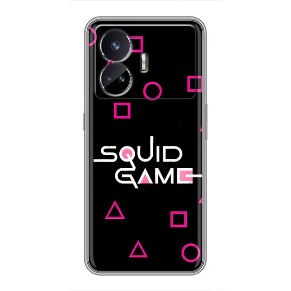 Чехол с принтом «Паттерн Игра кальмара» для Realme GT5