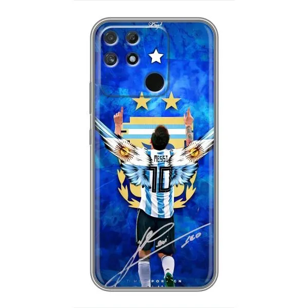 Чохол з принтом «Мессі збірна» для Realme NARZO 30A