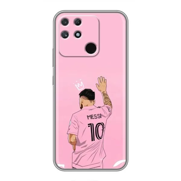 Чохол з принтом «Мессі Маямі» для Realme NARZO 30A