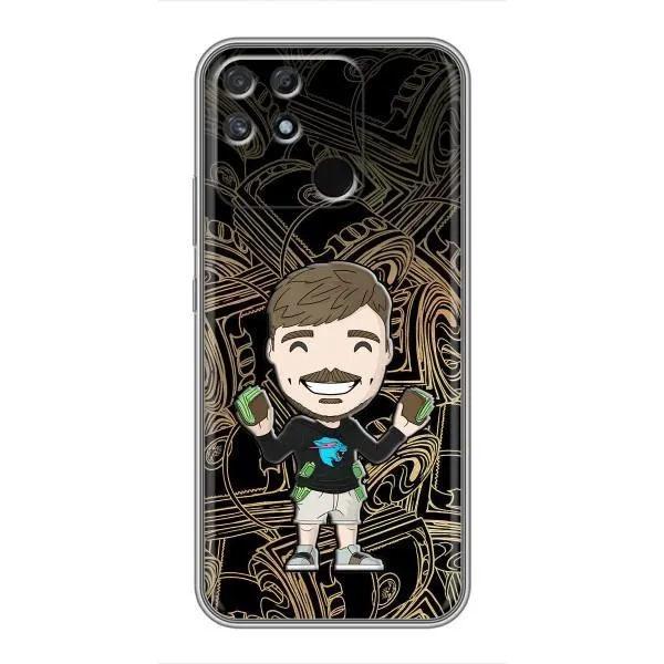 Чехол с принтом «Mister Beast» для Realme NARZO 30A