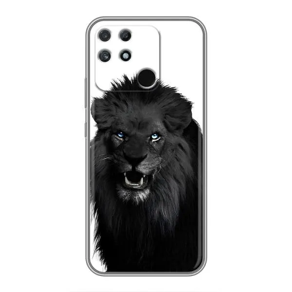 Чехол с принтом «Черный ЛЕВ» для Realme NARZO 30A