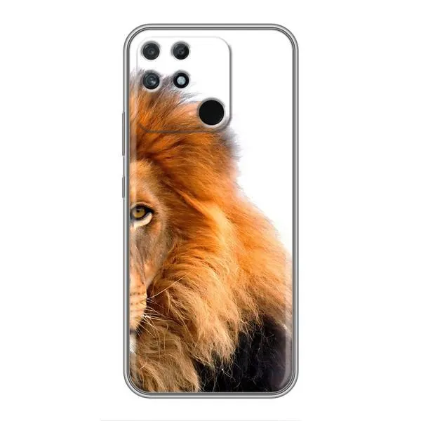 Чехол с принтом «Лев грива» для Realme NARZO 30A