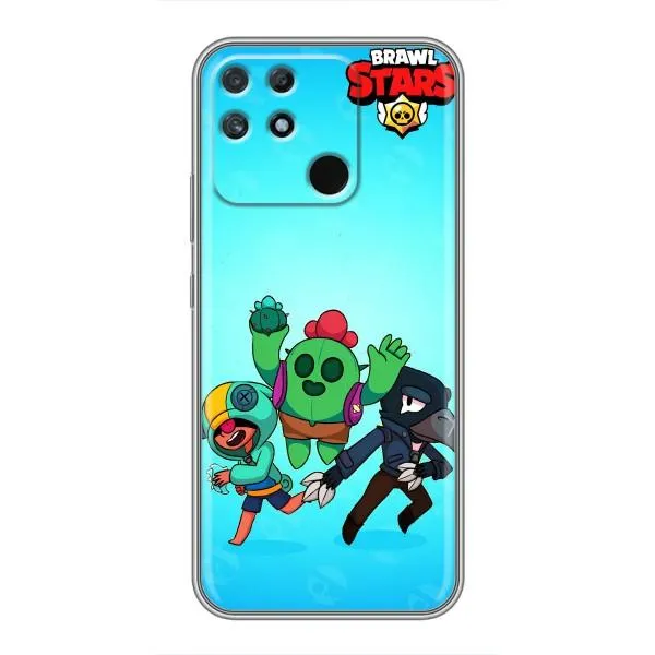 Чехол с принтом «Трио героев» для Realme NARZO 30A