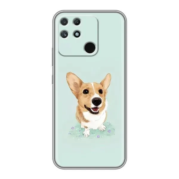 Чехол с принтом «Корги» для Realme NARZO 30A Чехол с принтом «Корги» для Realme NARZO 30A