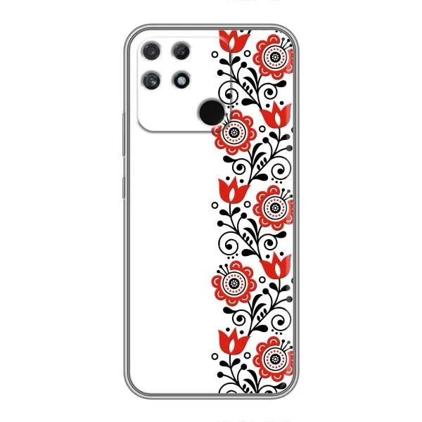 Чохол з принтом «Яскрава вишиванка» для Realme NARZO 30A