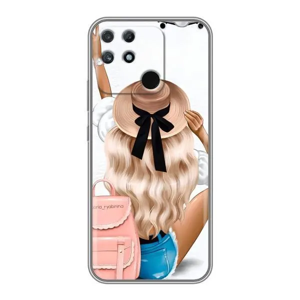 Чехол с принтом «Путешествие» для Realme NARZO 30A