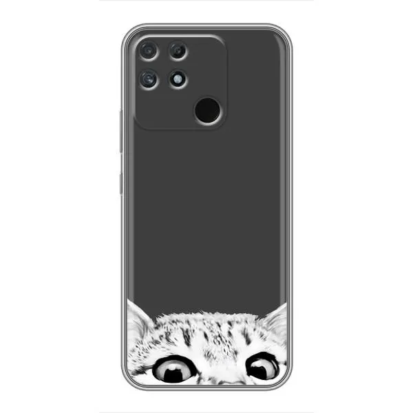 Чохол з принтом «Виглядає котик» для Realme NARZO 30A Чохол з принтом «Виглядає котик» для Realme NARZO 30A