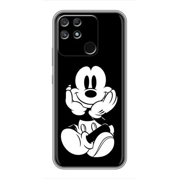 Чехол с принтом «Микки на черном» для Realme NARZO 30A Чехол с принтом «Микки на черном» для Realme NARZO 30A