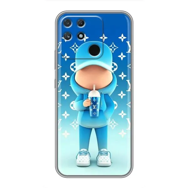 Чохол з принтом «Хлопець LV» для Realme NARZO 30A
