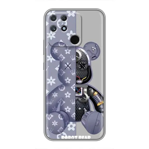 Чохол з принтом «Робот Медведик» для Realme NARZO 30A