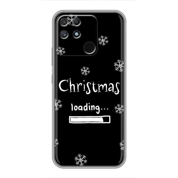 Чохол з принтом «Christmas loading» для Realme NARZO 30A