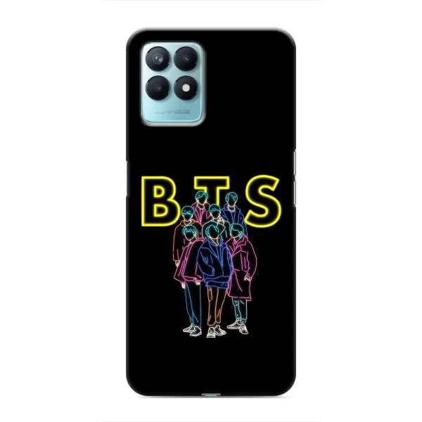 Чохол з принтом «BTS стайл» для Realme NARZO 50 Чохол з принтом «BTS стайл» для Realme NARZO 50
