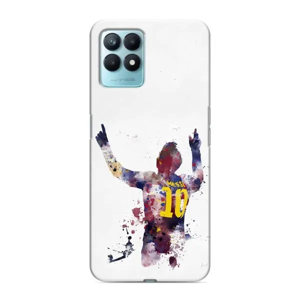 Чехол с принтом «Messi Barca» для Realme NARZO 50 Чехол с принтом «Messi Barca» для Realme NARZO 50