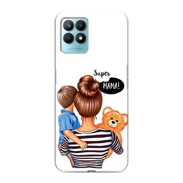 Чехол с принтом «Мама с сыном» для Realme NARZO 50 Чехол с принтом «Мама с сыном» для Realme NARZO 50