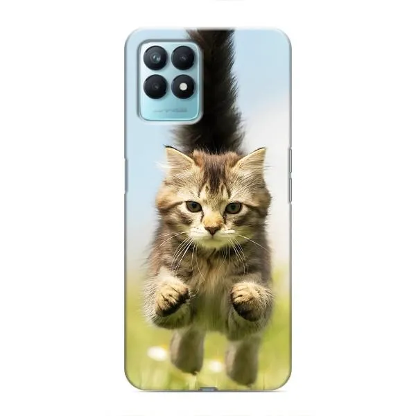 Чехол с принтом «Прыжок кота» для Realme NARZO 50 Чехол с принтом «Прыжок кота» для Realme NARZO 50