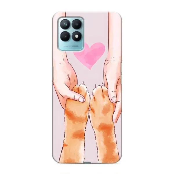 Чехол с принтом «Любовь к котикам» для Realme NARZO 50 Чехол с принтом «Любовь к котикам» для Realme NARZO 50