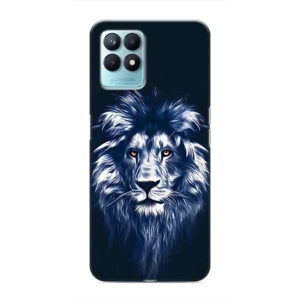 Чехол с принтом «Синий Лев» для Realme NARZO 50