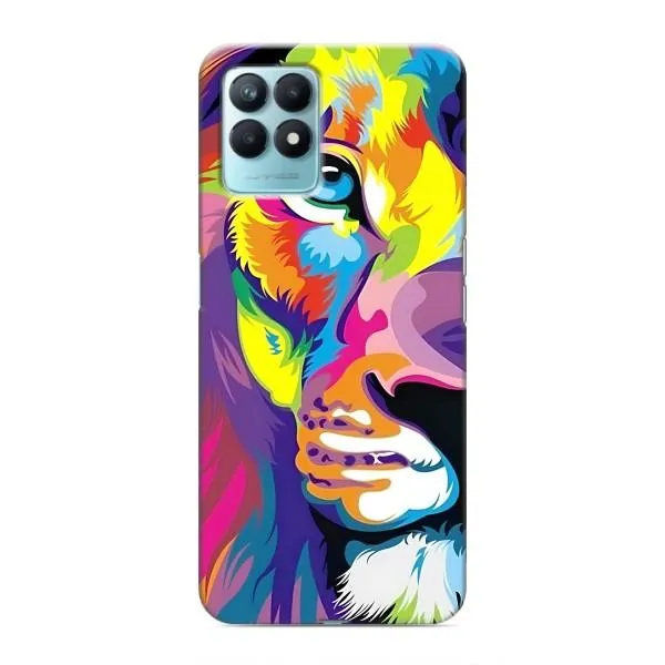Чехол с принтом «Яркий Лев» для Realme NARZO 50