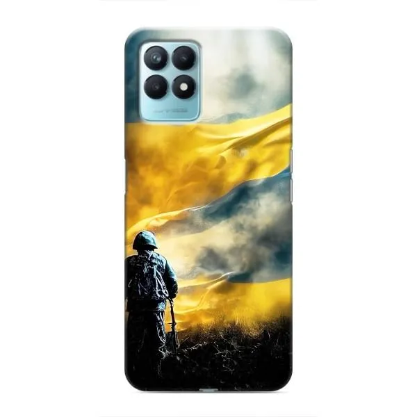 Чохол з принтом «Війна» для Realme NARZO 50