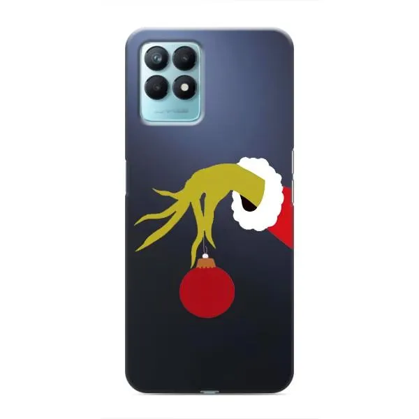 Чехол с принтом «Гринч с игрушкой» для Realme NARZO 50