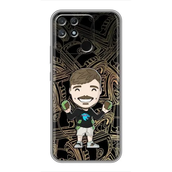 Чохол з принтом «Mister Beast» для Realme NARZO 50A