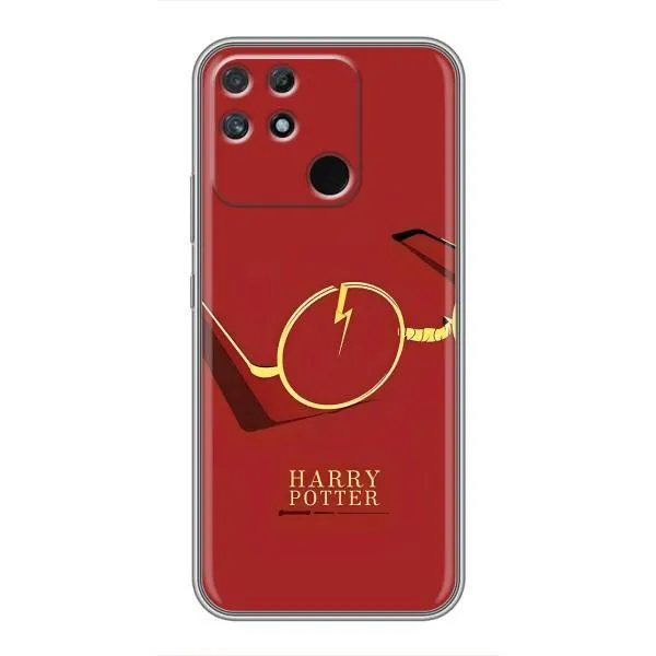 Чехол с принтом «очки Гарри» для Realme NARZO 50A