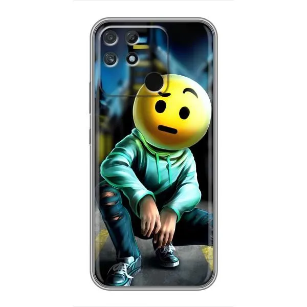 Чехол с принтом «Парень смайл» для Realme NARZO 50A