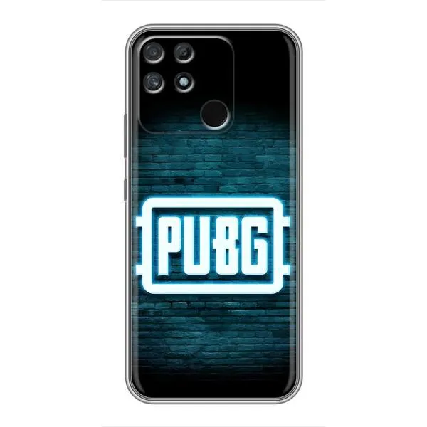 Чехол с принтом «Лого PUBG» для Realme NARZO 50A