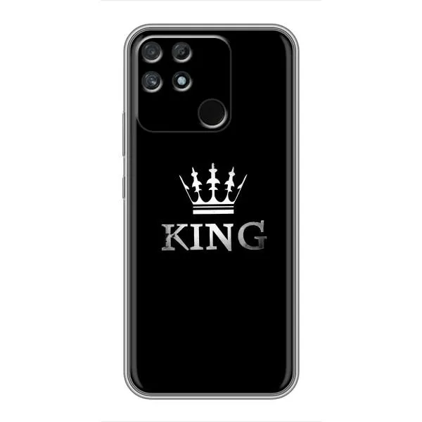 Чохол з принтом «KING» для Realme NARZO 50A Чохол з принтом «KING» для Realme NARZO 50A