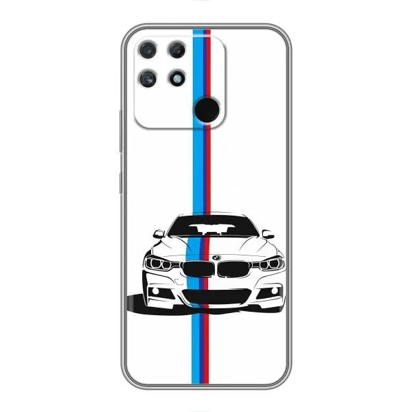 Чехол с принтом «Машина БМВ» для Realme NARZO 50A