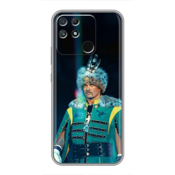 Чехол с принтом «Усик Гетман» для Realme NARZO 50A
