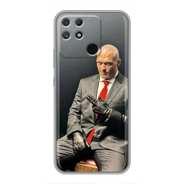 Чехол с принтом «Усик Hitman» для Realme NARZO 50A