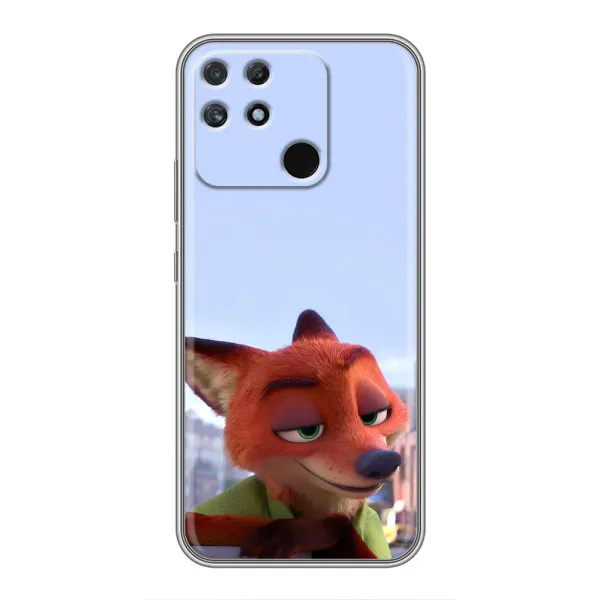 Чехол с принтом «Лис Ник» для Realme NARZO 50A