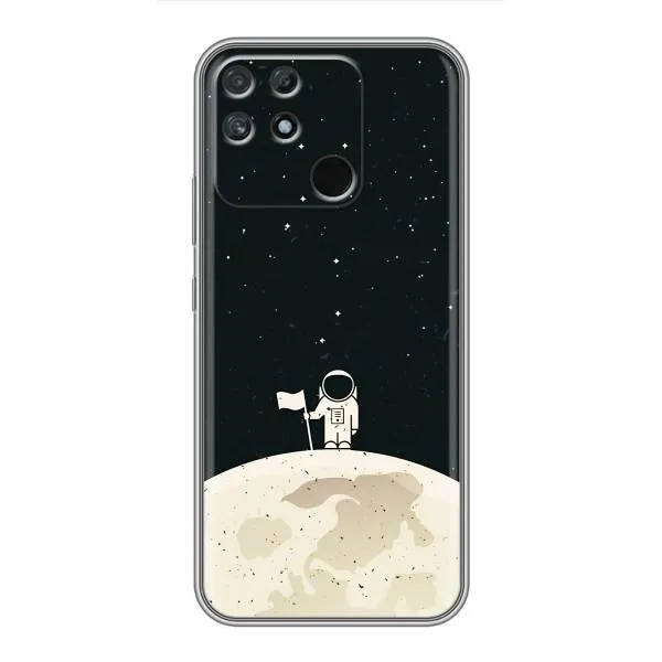 Чехол с принтом «На луне» для Realme NARZO 50A