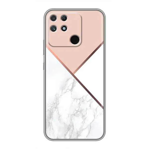 Чехол с принтом «Тройной мрамор» для Realme NARZO 50A Чехол с принтом «Тройной мрамор» для Realme NARZO 50A
