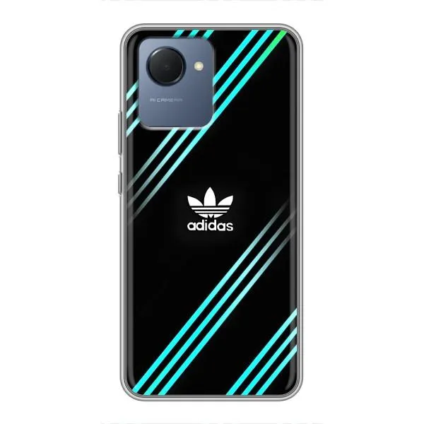 Чехол с принтом «Адидас с полосами» для Realme NARZO 50i Prime