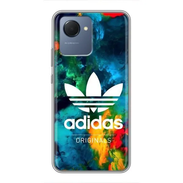 Чехол с принтом «Яркий Адидас» для Realme NARZO 50i Prime