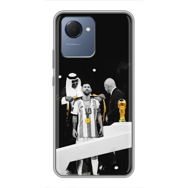 Чехол с принтом «Месси в накидке» для Realme NARZO 50i Prime
