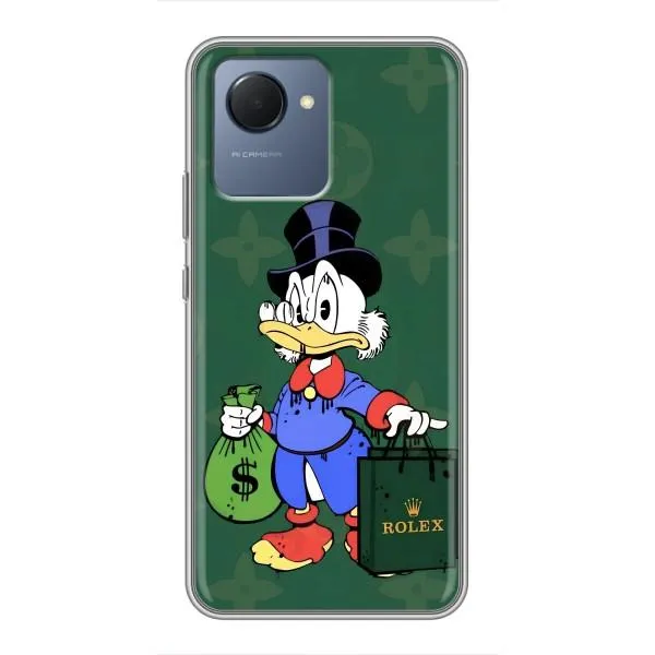 Чехол с принтом «Богатая Утка» для Realme NARZO 50i Prime