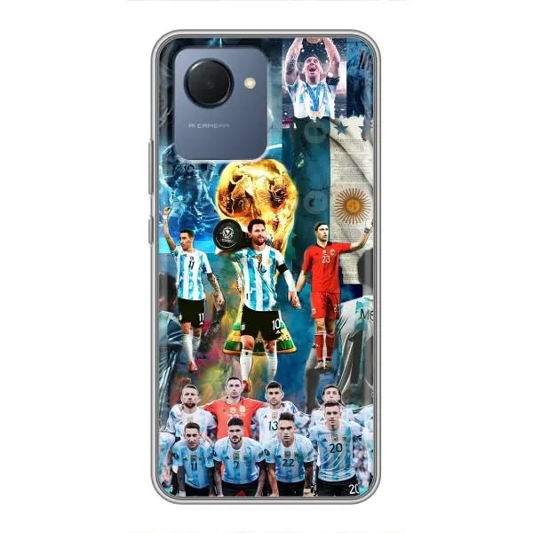 Чехол с принтом «Аргентина Месси» для Realme NARZO 50i Prime Чехол с принтом «Аргентина Месси» для Realme NARZO 50i Prime