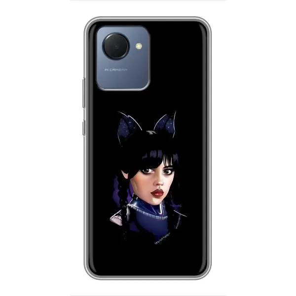 Чехол с принтом «серьезная Уэнздей» для Realme NARZO 50i Prime