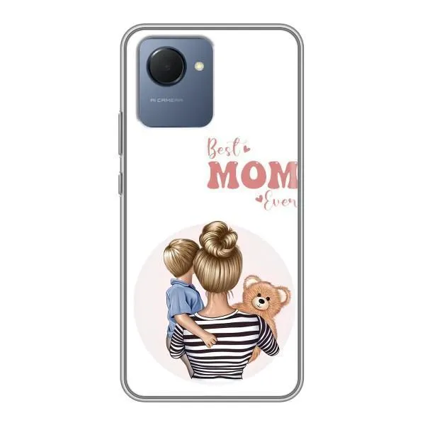 Чехол с принтом «Мама и сын» для Realme NARZO 50i Prime